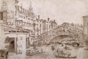Die Rialtobrücke, Venedig